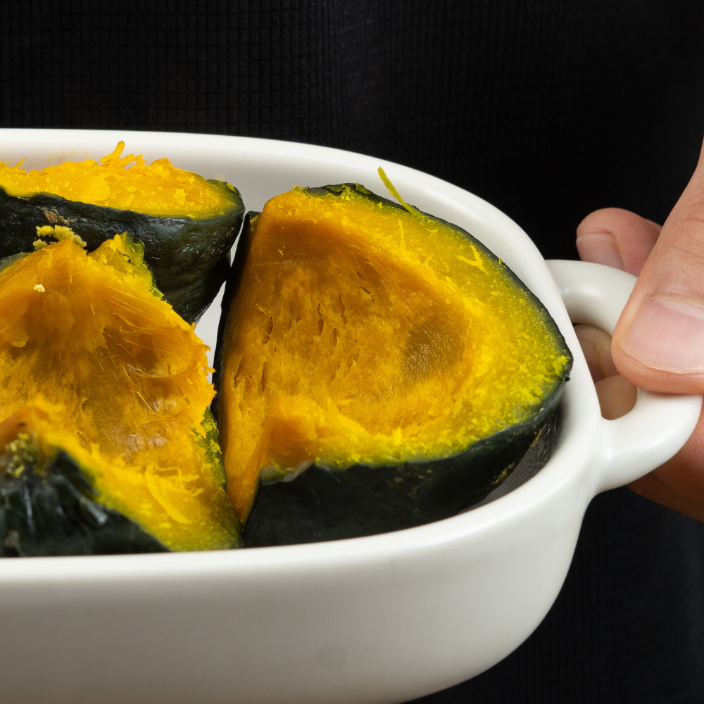 간편하게 손질한 조각 미니 단호박(냉동, 유기농)호박죽 샐러드 베이킹재료 1kg, 1개 - 상세 이미지 3