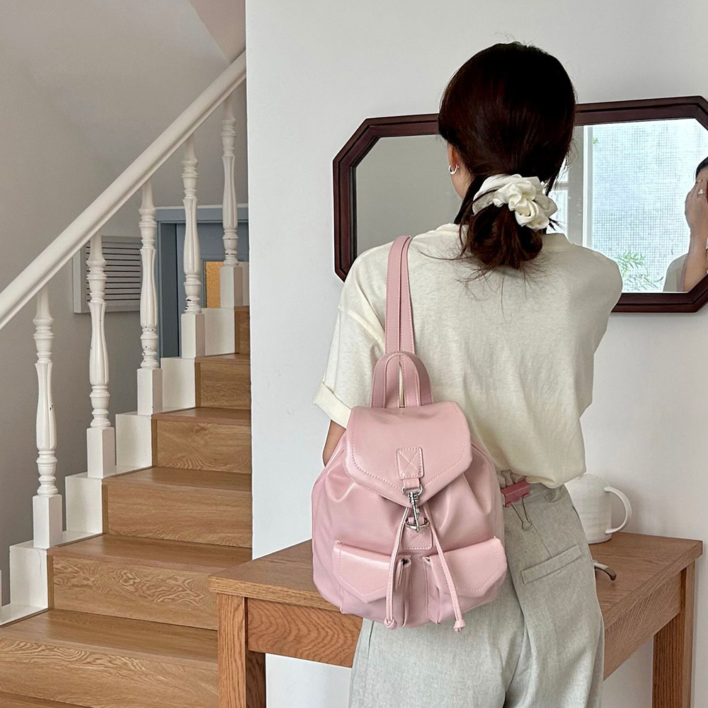베니 글로시 복조리 백팩 데일리 백팩 - 상세 이미지 5