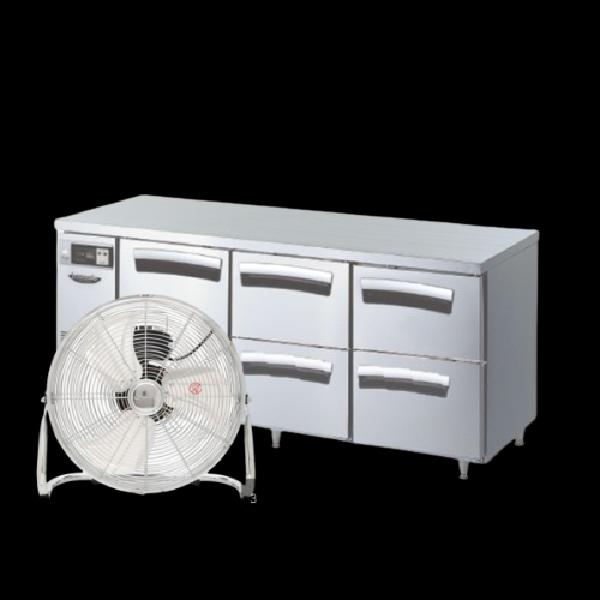 업소용 서랍 냉장고 1800 카페 우유 서랍식 테이블 냉장고 497L