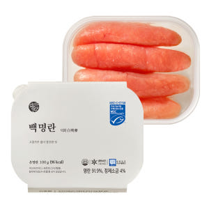덕화명란 시그니처 저염 백명란 젓갈 100g x 4팩 (장석준 선물 무색... 맛있게 먹은 솔직 후기 - 상품 이미지 2