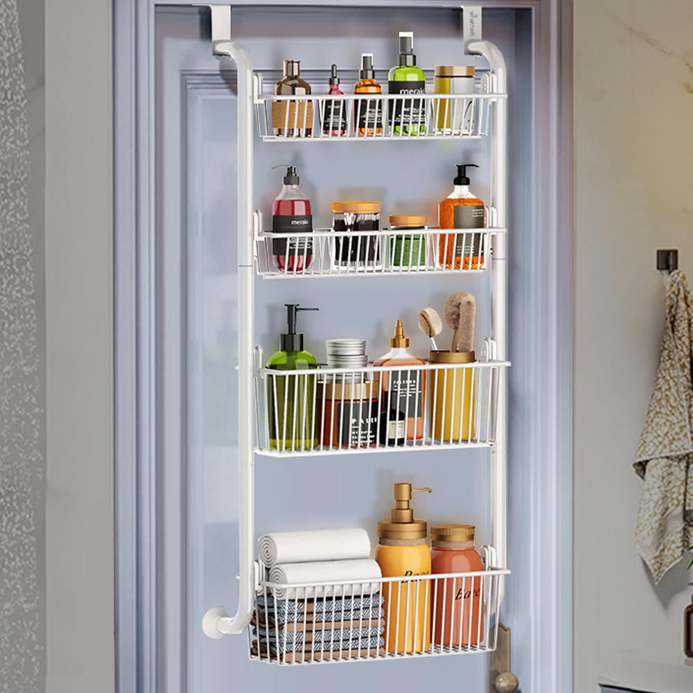 [무타공 4단] 문걸이선반 문 문걸이 수납 선반