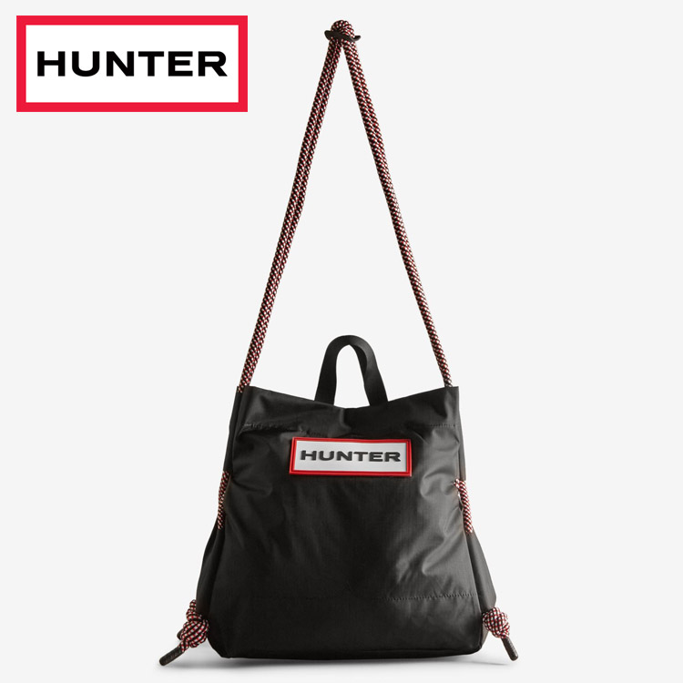 헌터 HUNTER 여행 가방 립스톱 토트백 크로스백 UBS1517NRS 블랙 - 상품 이미지