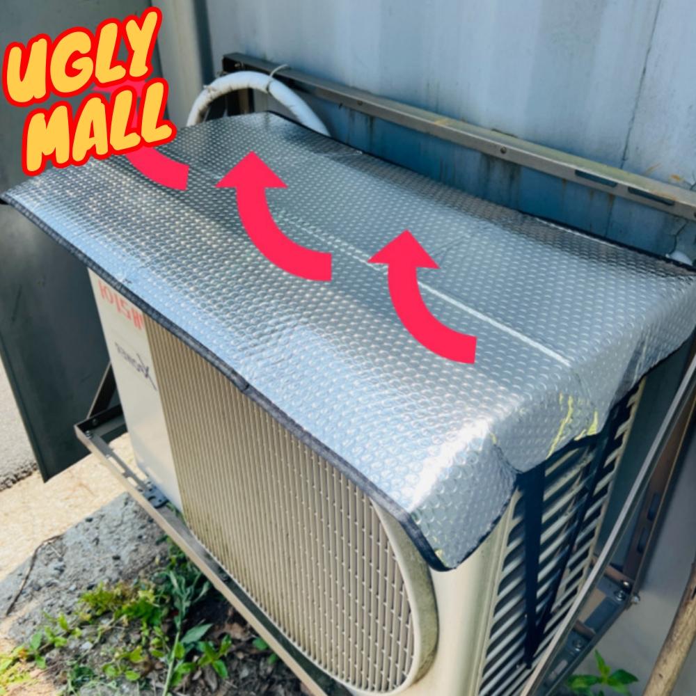 에어콘실외기쿨링커버 에어컨시래기커버 아파트 실외기그늘막