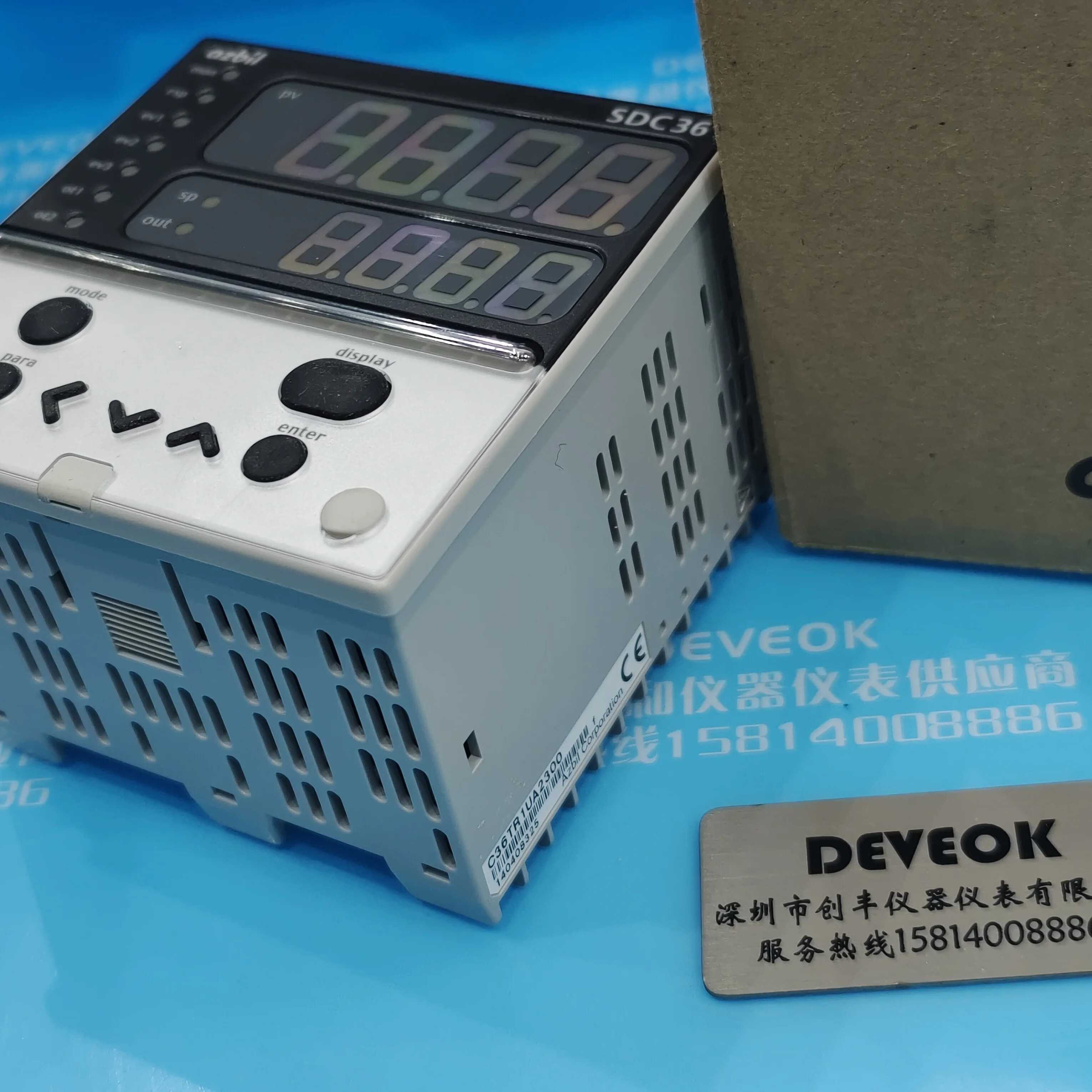 9월 포장 Azbil 온도 컨트롤러 SDC36 C36TR0UA2400