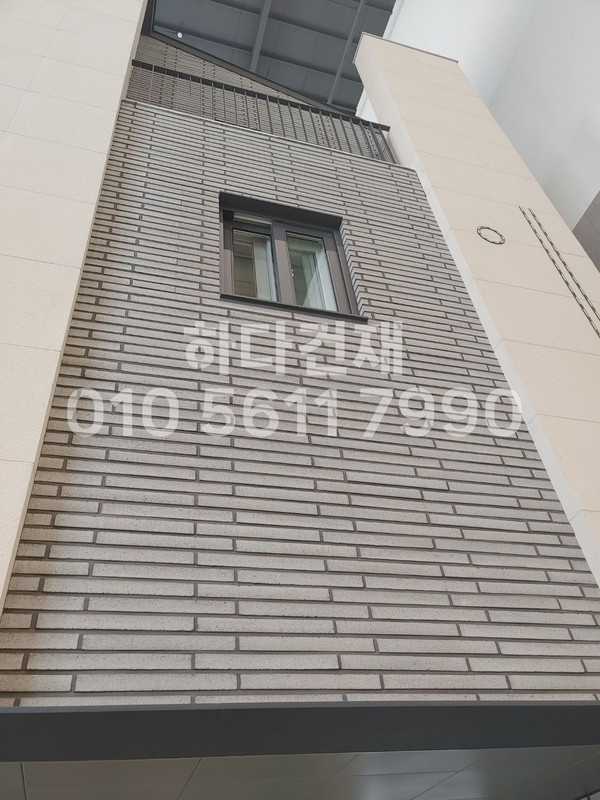 디자인 모노타일 500x50x20T 매직그레이 / 하다건재 와이드벽돌 롱브릭타일