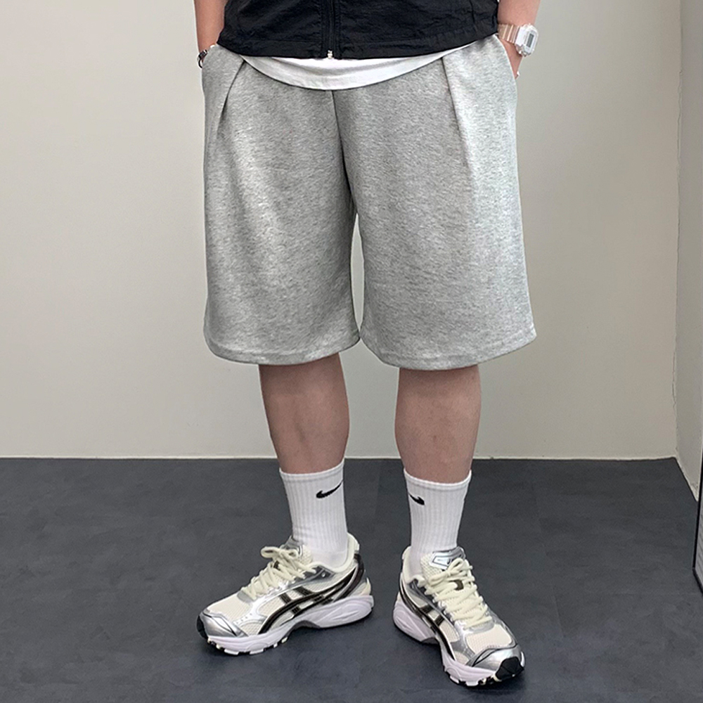 남자버뮤다팬츠 남자와이드반바지 벌룬반바지 - 상품 이미지