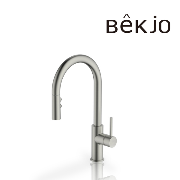 백조 씽크 주방 싱크대 수전 직수 분사 브룩스 BROOKS 420 무광 브러쉬드니켈