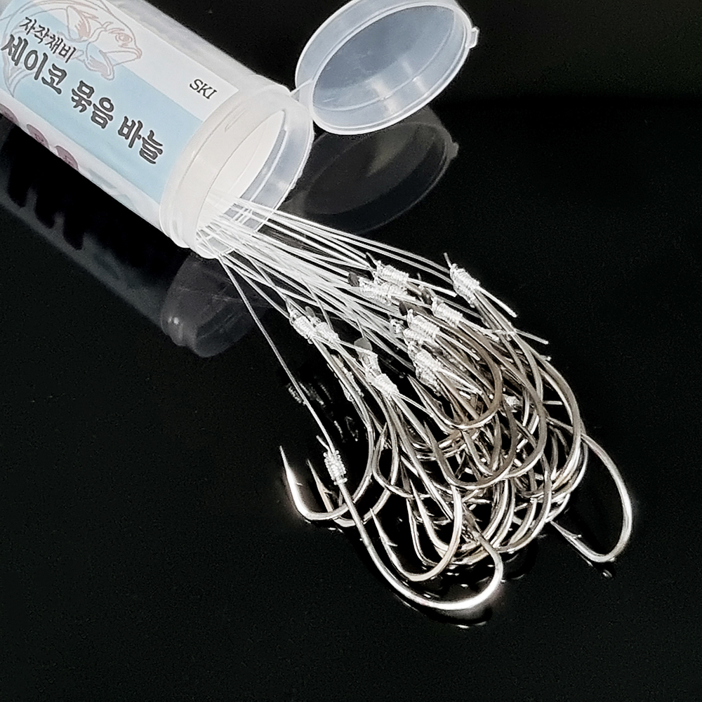 감성돔 바늘 세이코 묶음바늘 우럭 광어 벵에돔 가자미 장어 낚시 채비