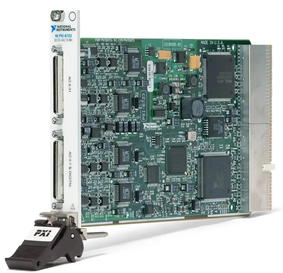 신형 미국 PXI-6723 파형 아날로그 출력 -13비트 32채널