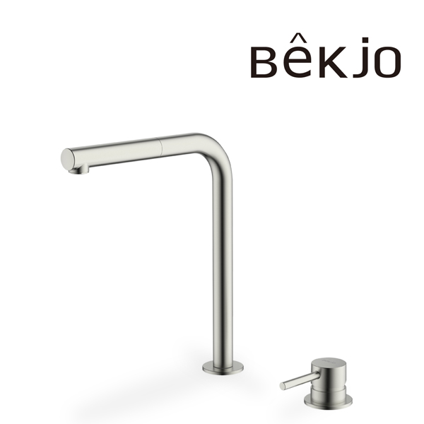 백조 씽크 주방 싱크대 수전 직수 개별 핸들 이노 INO-U 368 유광 크롬