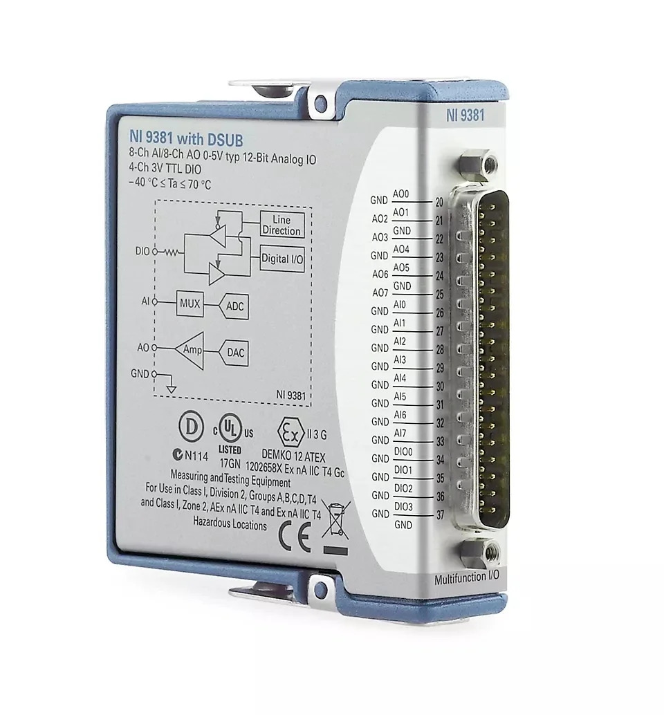 미국 NI-9381- 782580 -01C 시리즈 I/O 모듈