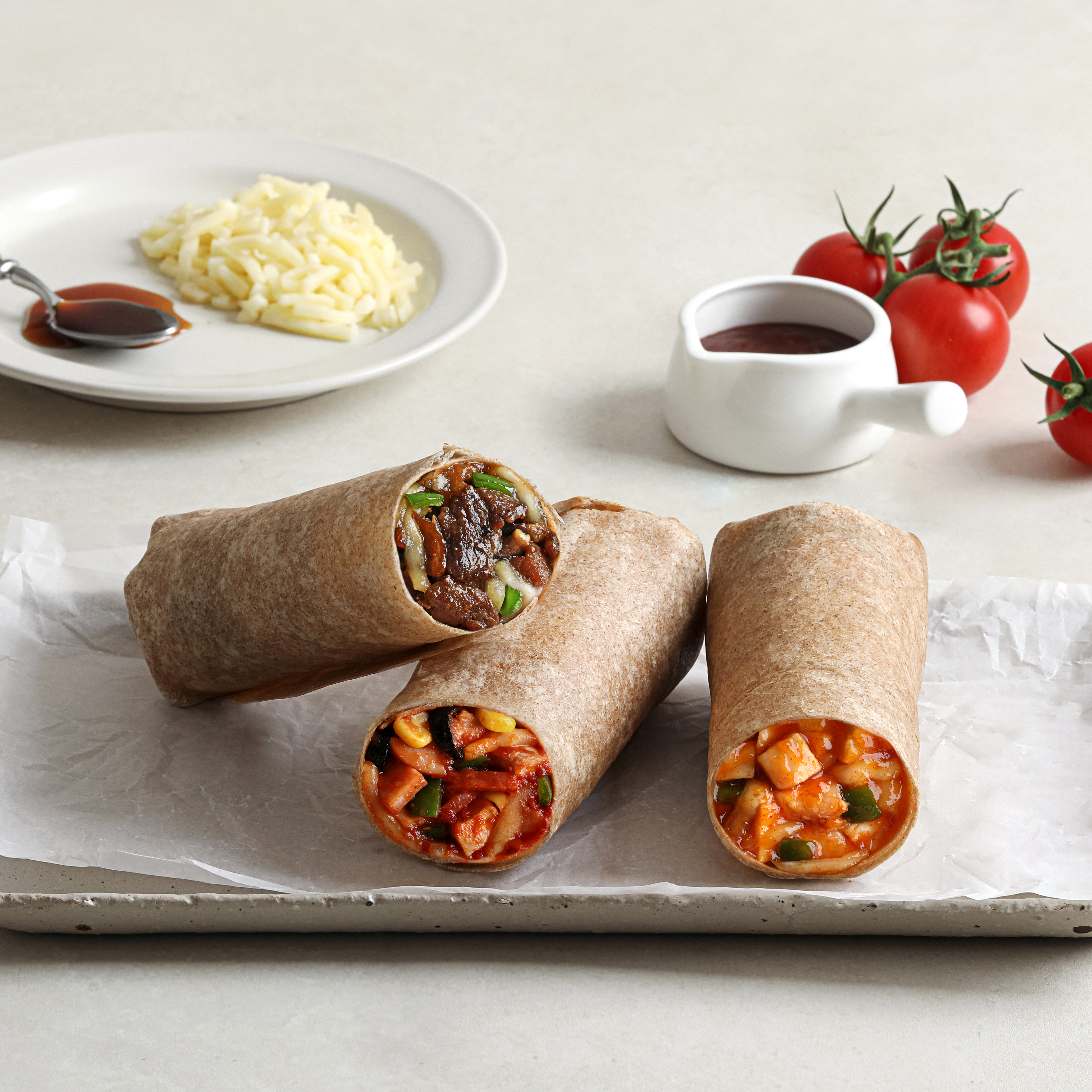 다신샵 통밀당 브리또 콤비네이션 외 3종 6+6팩 / 통밀또띠아 단백질간식 - 상세 이미지 3