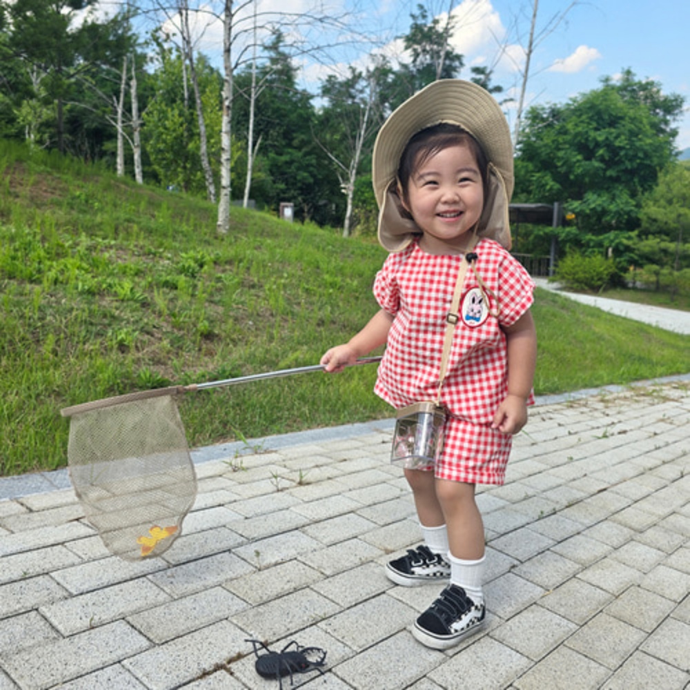유아 튼튼한 잠자리채 곤충채집통 채집도구 세트 - 상세 이미지 4