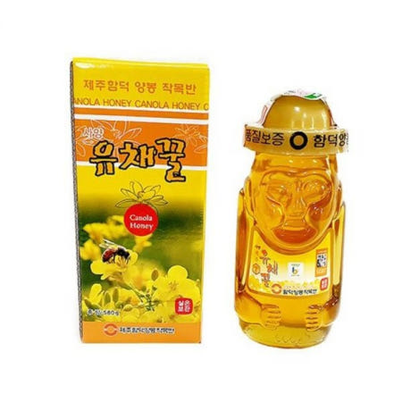 함덕양봉작목반 제주 유채꿀 580g 선물세트 꿀선물세트