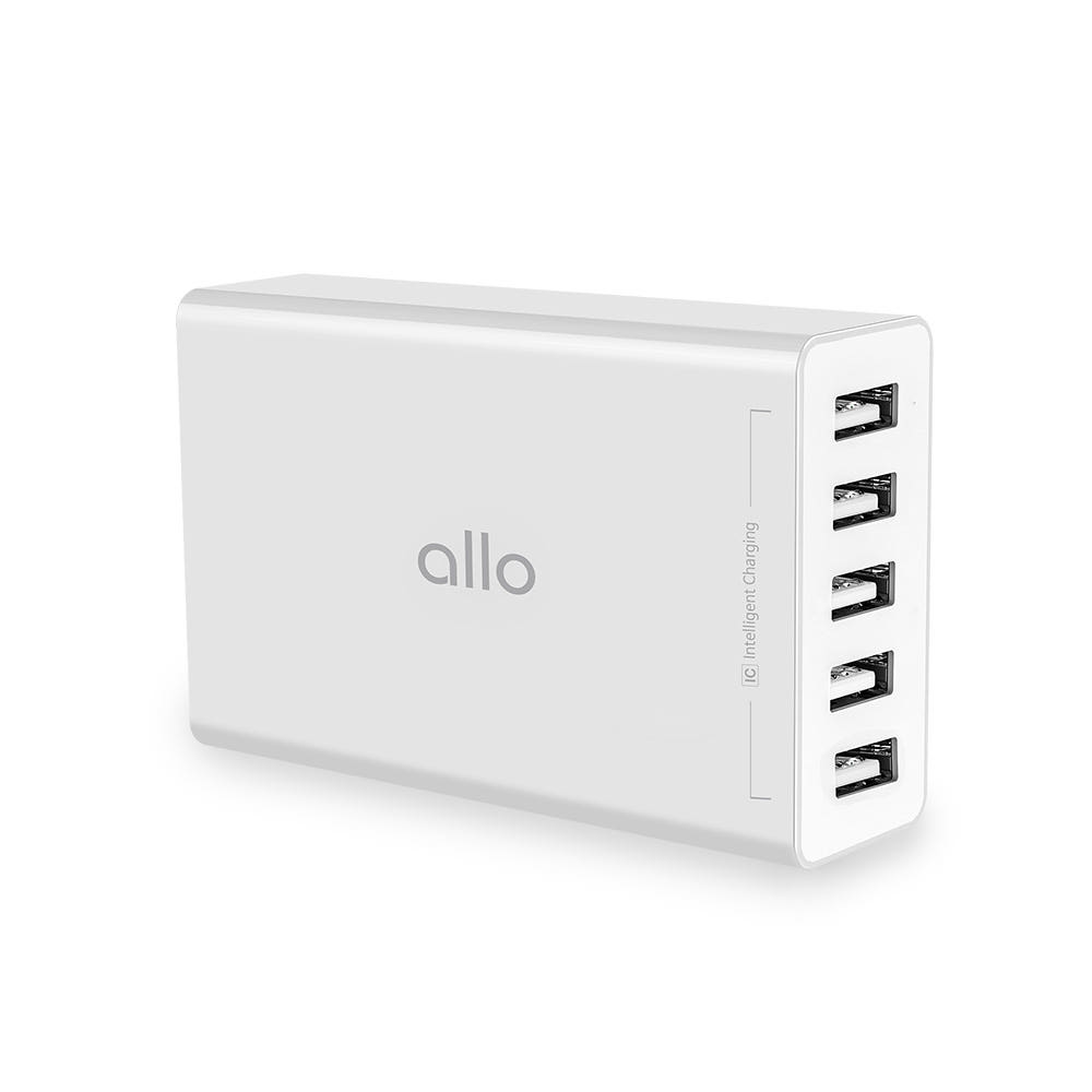 알로코리아 USB 5포트 2.4A 스마트 멀티 충전기 UC401S 가격 비교 알로코리아 알로코리아 USB 5포트 2.4A 스마트 멀티 충전기 UC401S