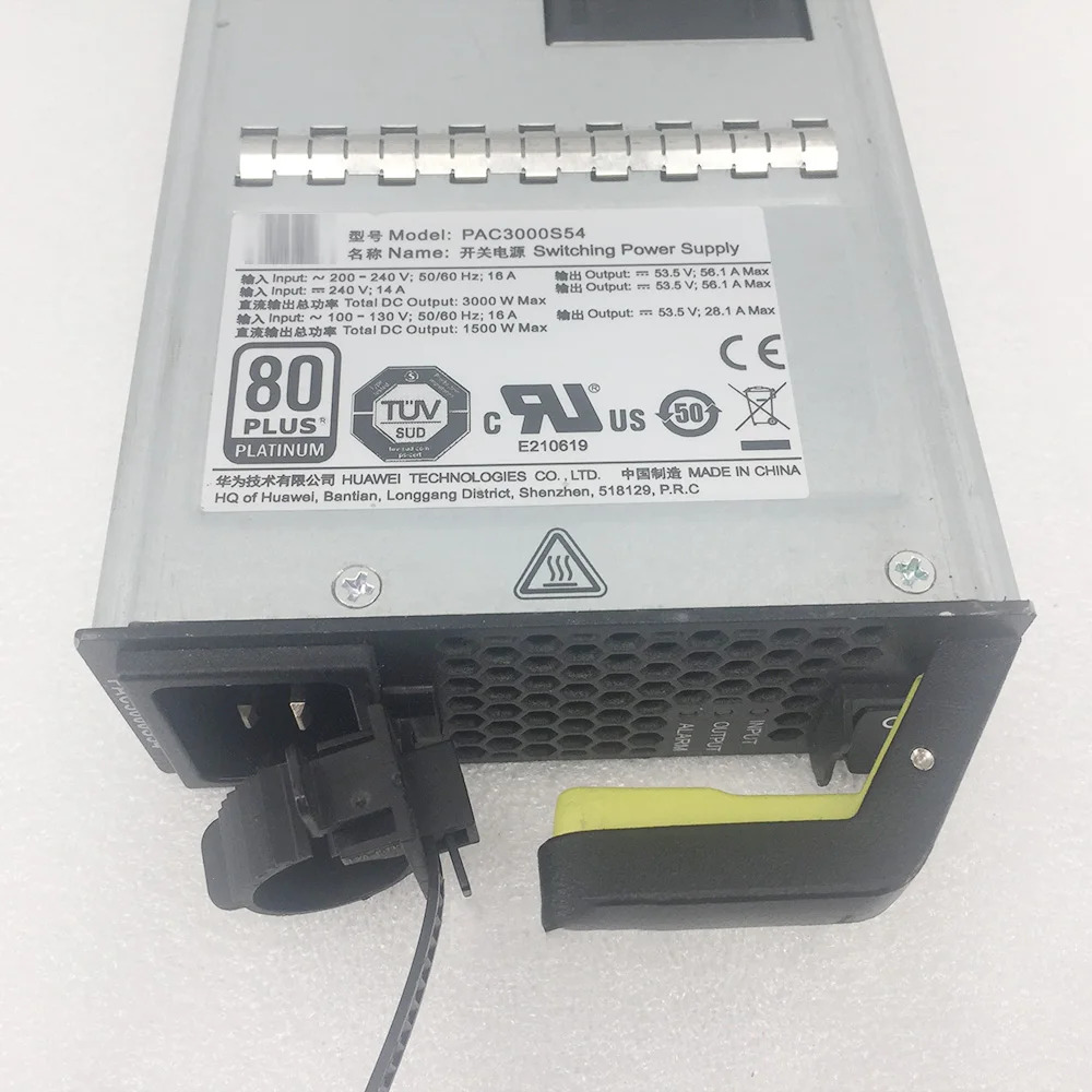 CloudEngine 12800E PAC3000S54 리퍼스위치 전원공급장치