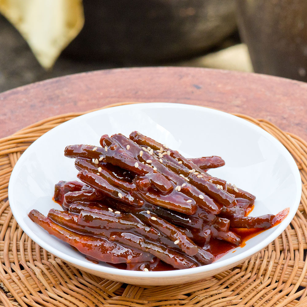 마늘쫑 고추장 장아찌 국산 1kg 순창 명인 박현순 - 상세 이미지 2