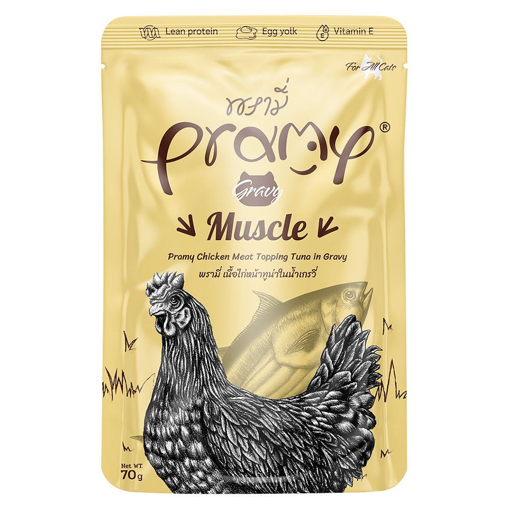 프라미 파우치 고양이간식 오메가 플러스 치킨+치즈 젤리, 70g, 1개 - 상세 이미지 4