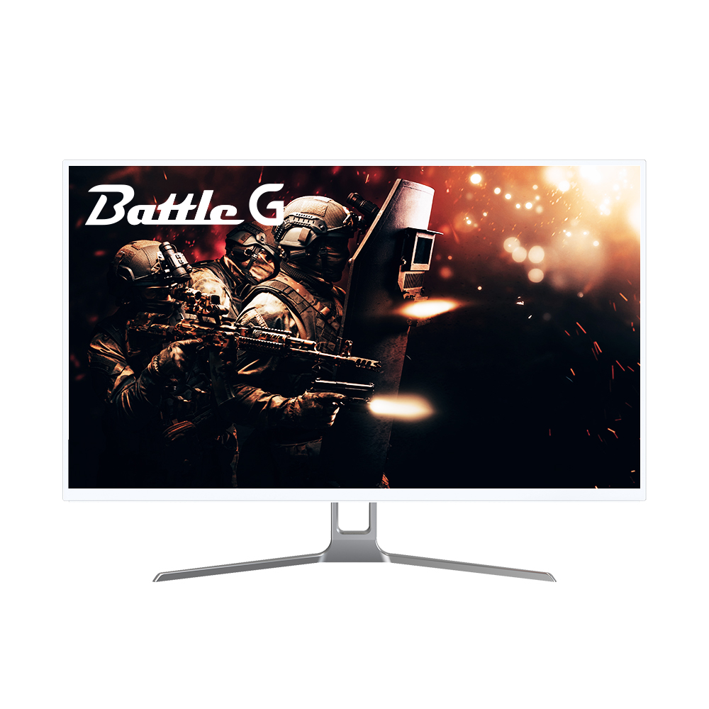 제이씨현 BattleG BG32CP FHD 144Hz 리얼 240Hz PC방 게이밍 모니터 화이트 강화(액정보호) 80~81cm(32인치), 무결점 - 상세 이미지 2