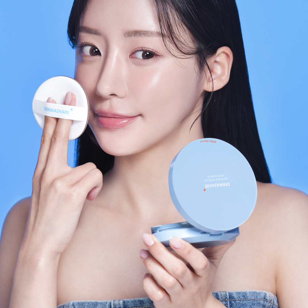 썬팩트 물놀이 프로폴리스 톤업 선쿠션 25g SPF50+PA++++ 이미지 4