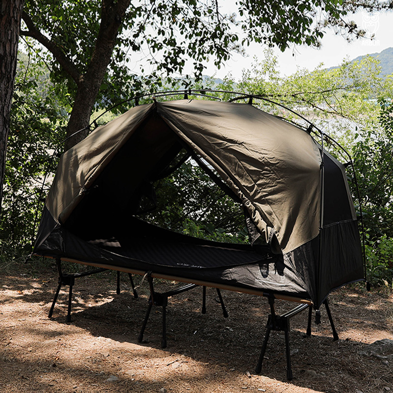 아버 아웃도어 에어 자충 매트 싱글 에어매트 1인용 캠핑 매트리스 차박 5cm