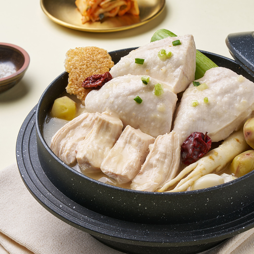 한끼통살 통 닭가슴살 누룽지 삼계탕맛 100g  (20개입) - 상세 이미지 2