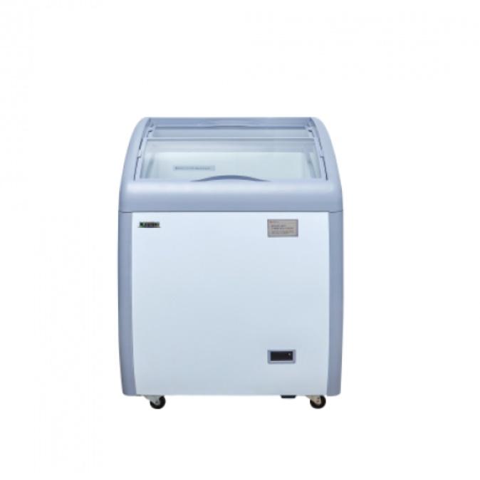 슈퍼 아이스크림 냉동고 업소용 영업용 라운드 도어형 다목적 냉동고 160L