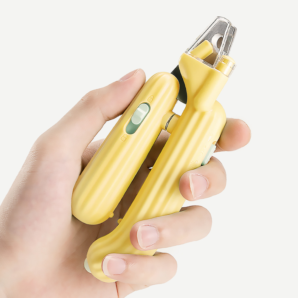 펫쭈 선인장 LED 발톱깎이 강아지 고양이 반려동물 발톱갈이 케어