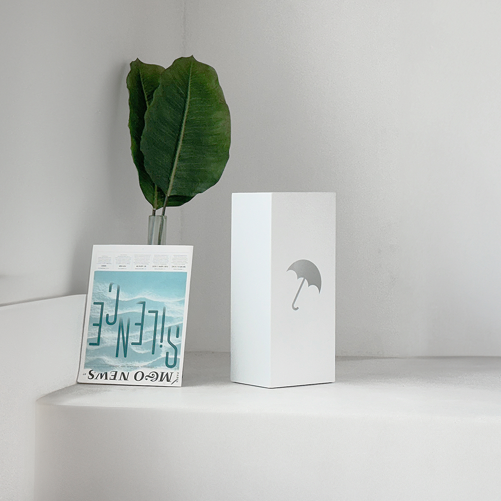 에코프랜 우산꽂이 디럭스 화이트 1개 업소용 카페 인테리어 디자인 철제 우산 걸이 정리 보관함 정리함