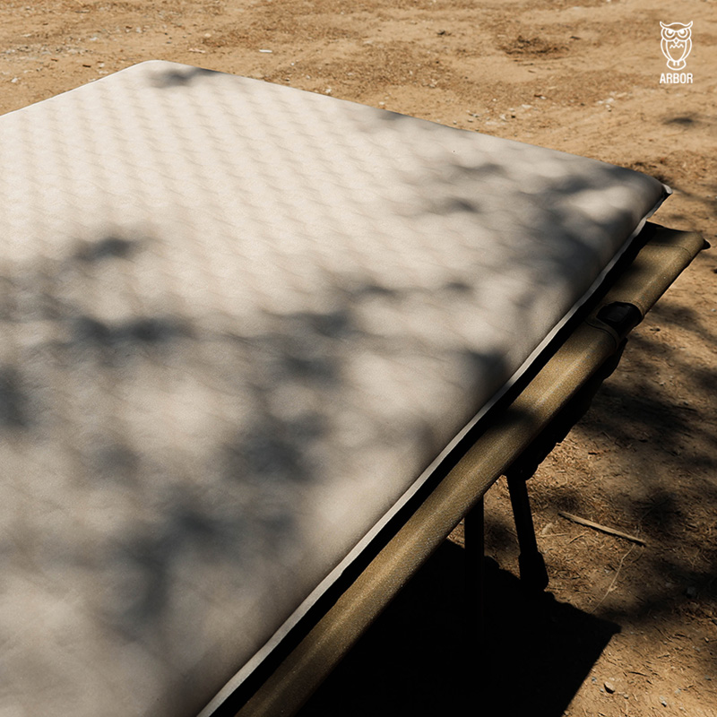 아버 아웃도어 에어 자충 매트 싱글 에어매트 1인용 캠핑 매트리스 차박 5cm