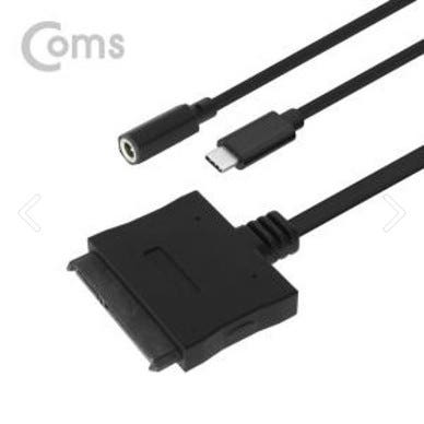 Coms USB 3.1 컨버터(Type C), SATA III 변환 Type C to SATA 3G CT840
