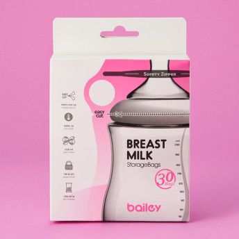 베일리 핑거레스트 모유저장팩/ 200ml 30매 - 상품 이미지