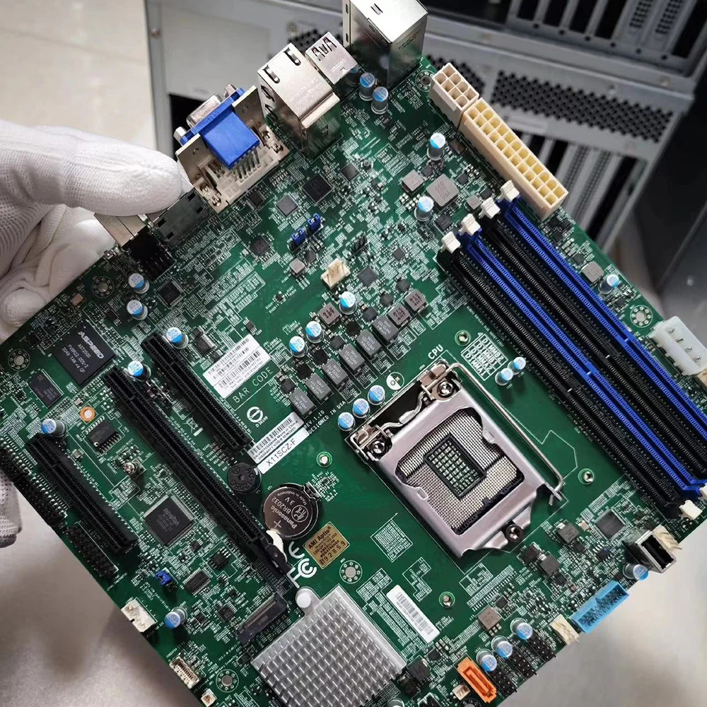 Supermicro 서버 u 마더보드intel호환 C246 LGA-1151 DDR4 X11SCZ-F