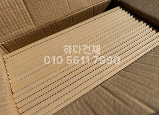 세라믹 전돌타일 300x75x8T 옐로우 / 하다건재 세라믹타일