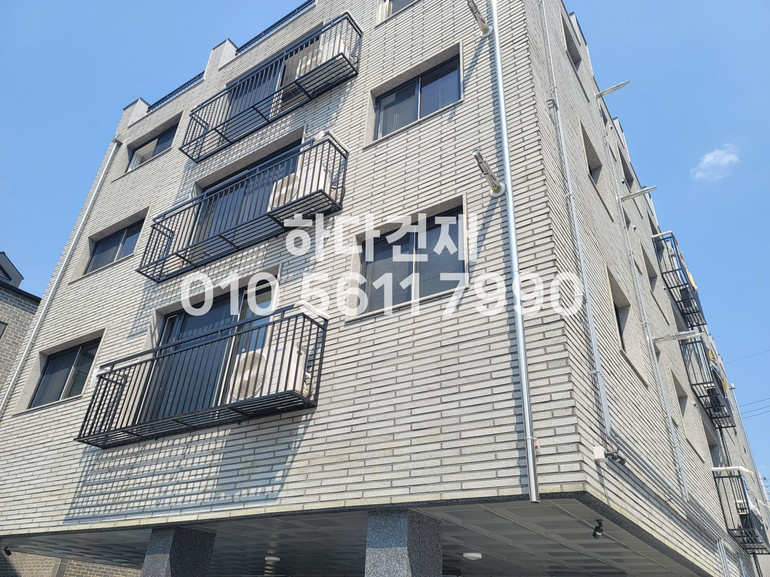 모노타일 롱와이드 500x50x17T 연모던그레이 / 하다건재 시공사례