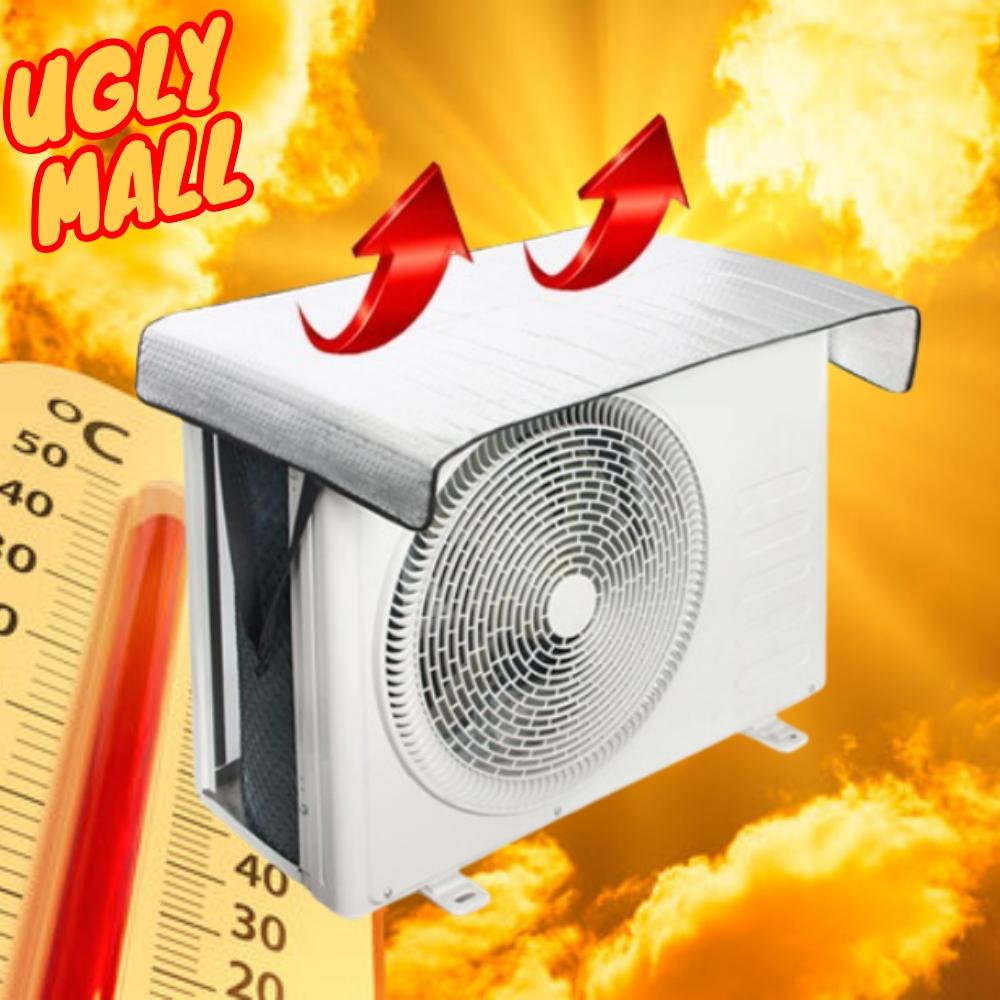 에어콘 실외기지붕 에어컨은박지 아파트실외기덥게