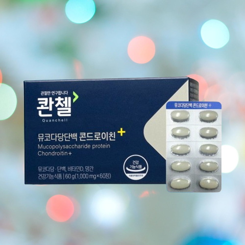 콴첼 콘도로이친 콘드로이친 뮤코다당단백 PLUS 60정X3박스 - 상세 이미지 3