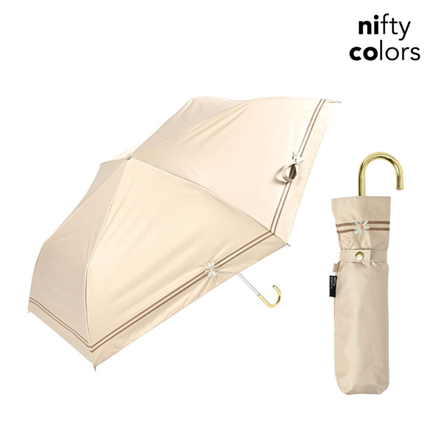 niftycolors 플라워 일본 암막양산 고급 일제양산 가벼운 휴대용 양우산 - 상세 이미지 3