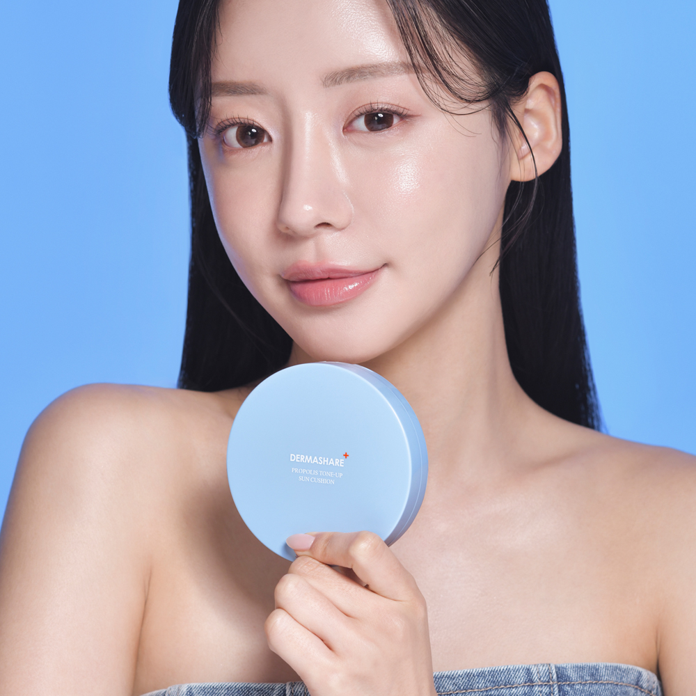 썬팩트 물놀이 프로폴리스 톤업 선쿠션 25g SPF50+PA++++ 이미지 2