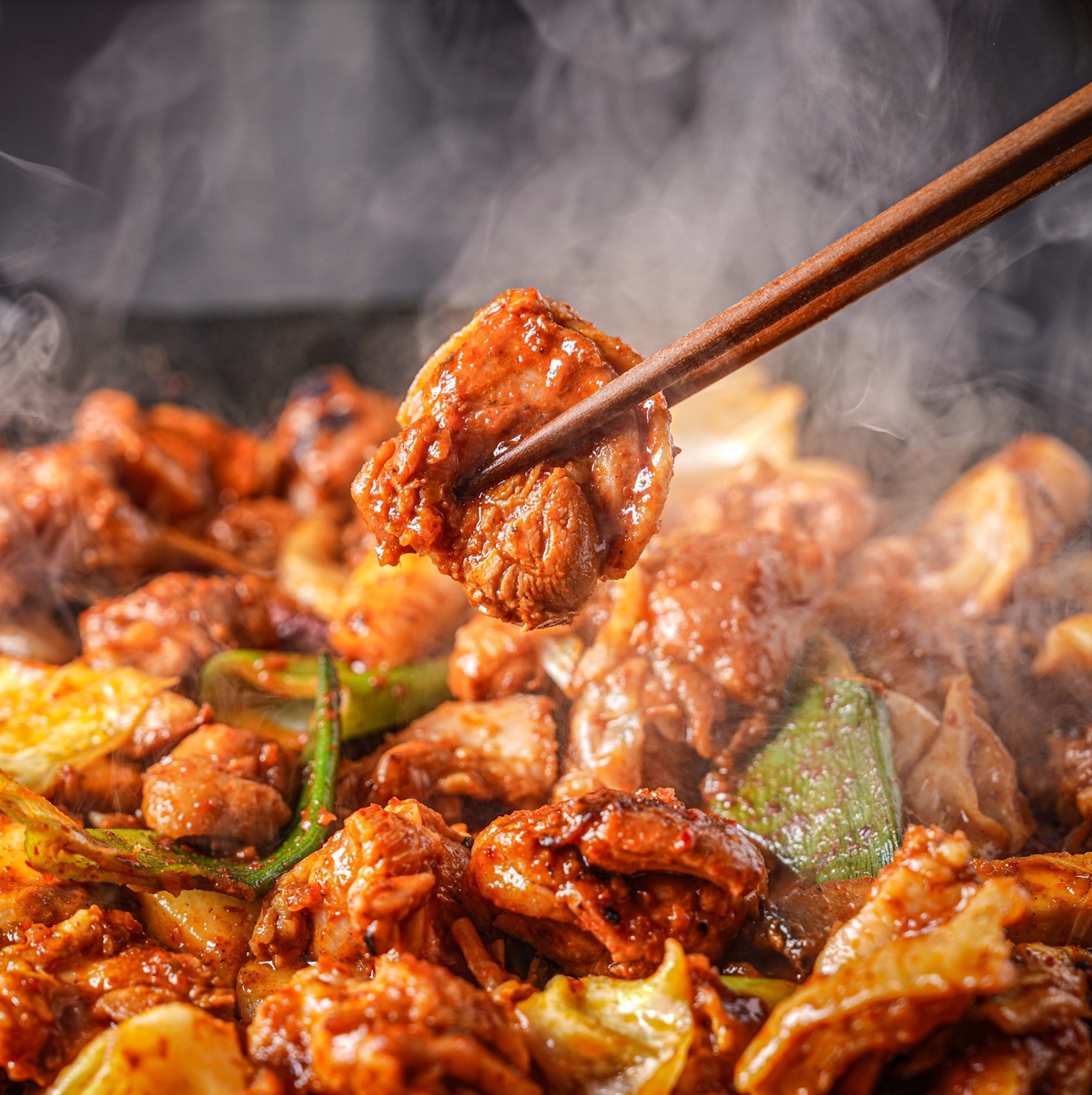 통나무집닭갈비 춘천 닭갈비 밀키트 택배 홈파티 캠핑요리 캠핑음식 넓적다리 양념 야채 세트