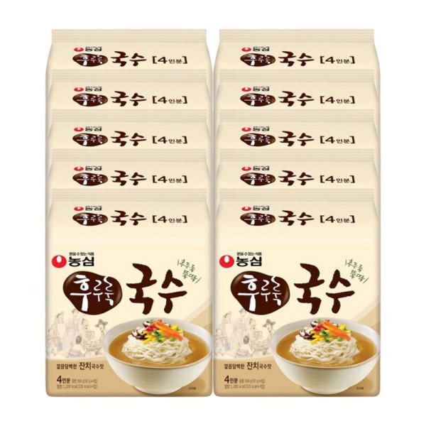 냠냠 농심 후루룩 국수 40개 : 양품마마