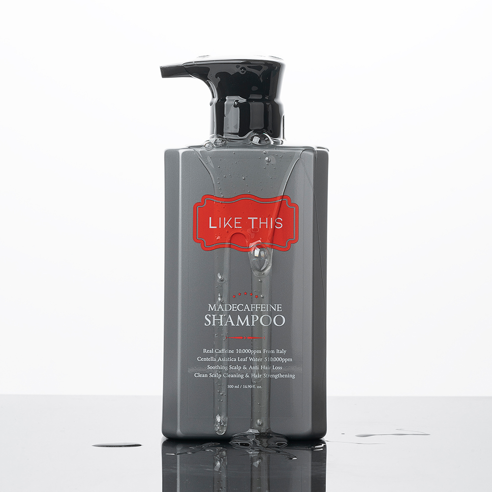 라이크디스 탈모완화 두피진정효과 마데카페인 샴푸 500ml - 상품 이미지