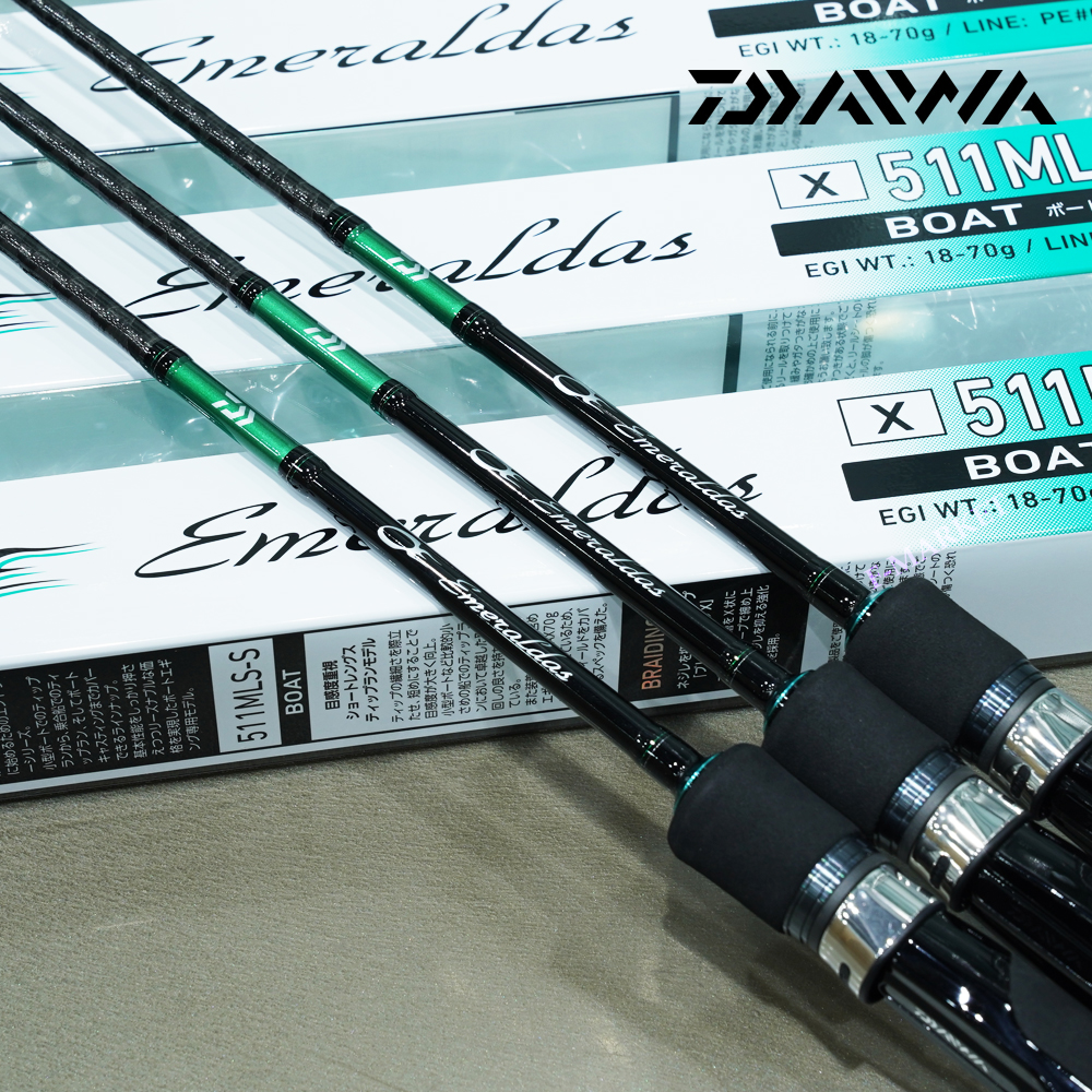 한국 다이와 에메랄다스 X 보트 511MLS-S 팁런 낚시대 무늬오징어 팁런대