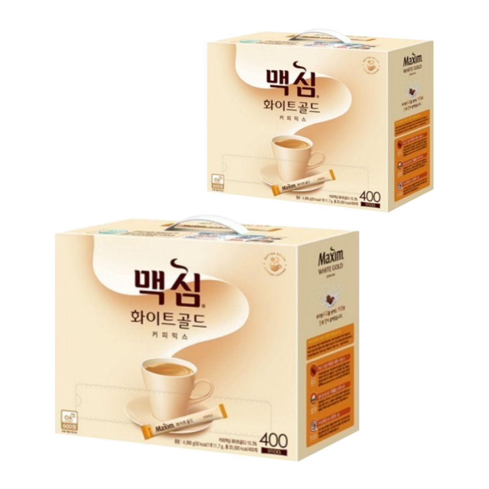 맥심 화이트골드 믹스 스틱 400T x 2박스 : 야무진상회
