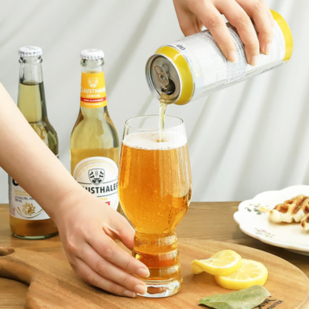 캔들 예쁜 맥주 하이볼잔 500cc 생 소맥 홈카페 특이한 에이드 글라스 집들이선물 - 상세 이미지 4