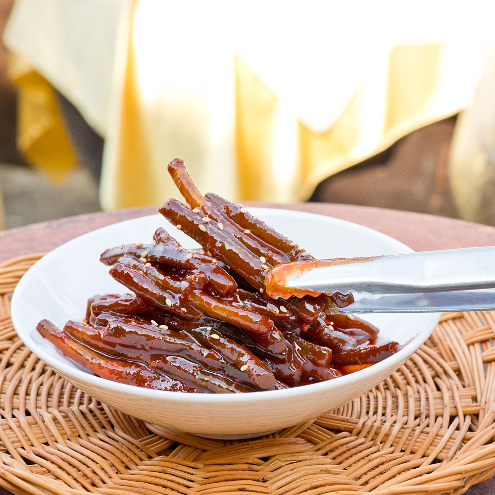 마늘쫑 고추장 장아찌 국산 순창 명인 박현순 500g, 1개 이미지 6