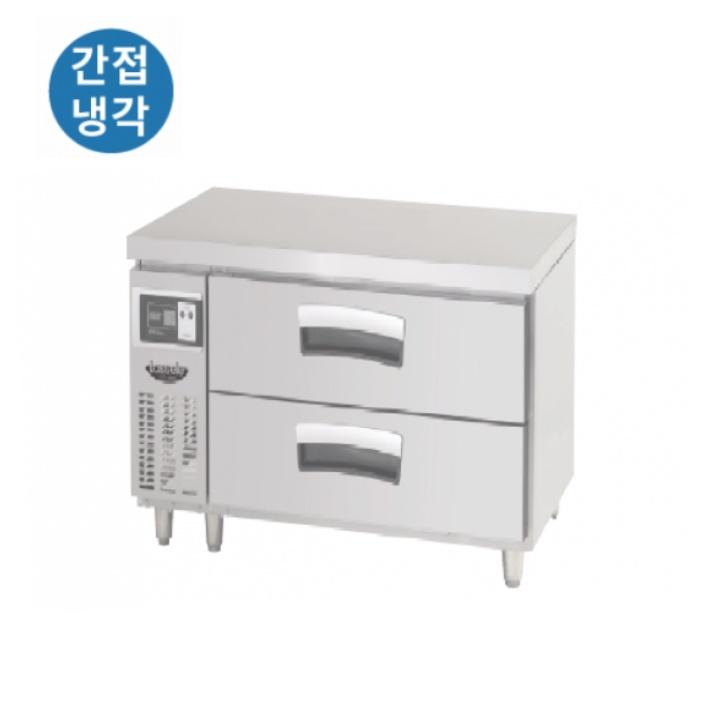 2단 서랍냉장고 식당 식재료보관 업소용 테이블냉장고900 - 상세 이미지 3