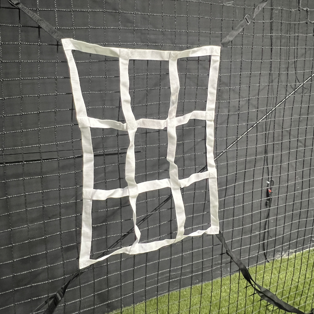 9분할 피칭타겟 스크라이크 존 투수 야구타겟 네트 야구망