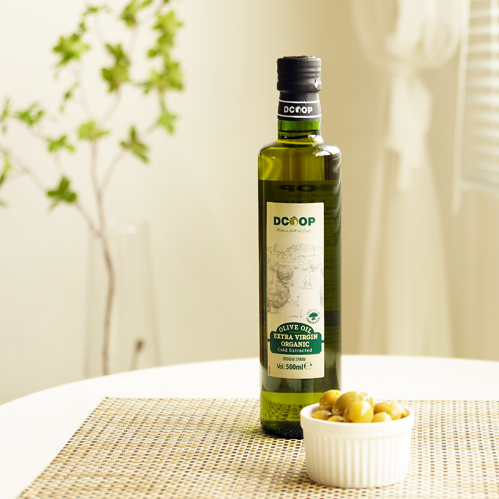 스페인산 유기농 냉압착 엑스트라버진 올리브오일 올리브유 500ml 폴리페놀 올레오칸탈 올레샷
