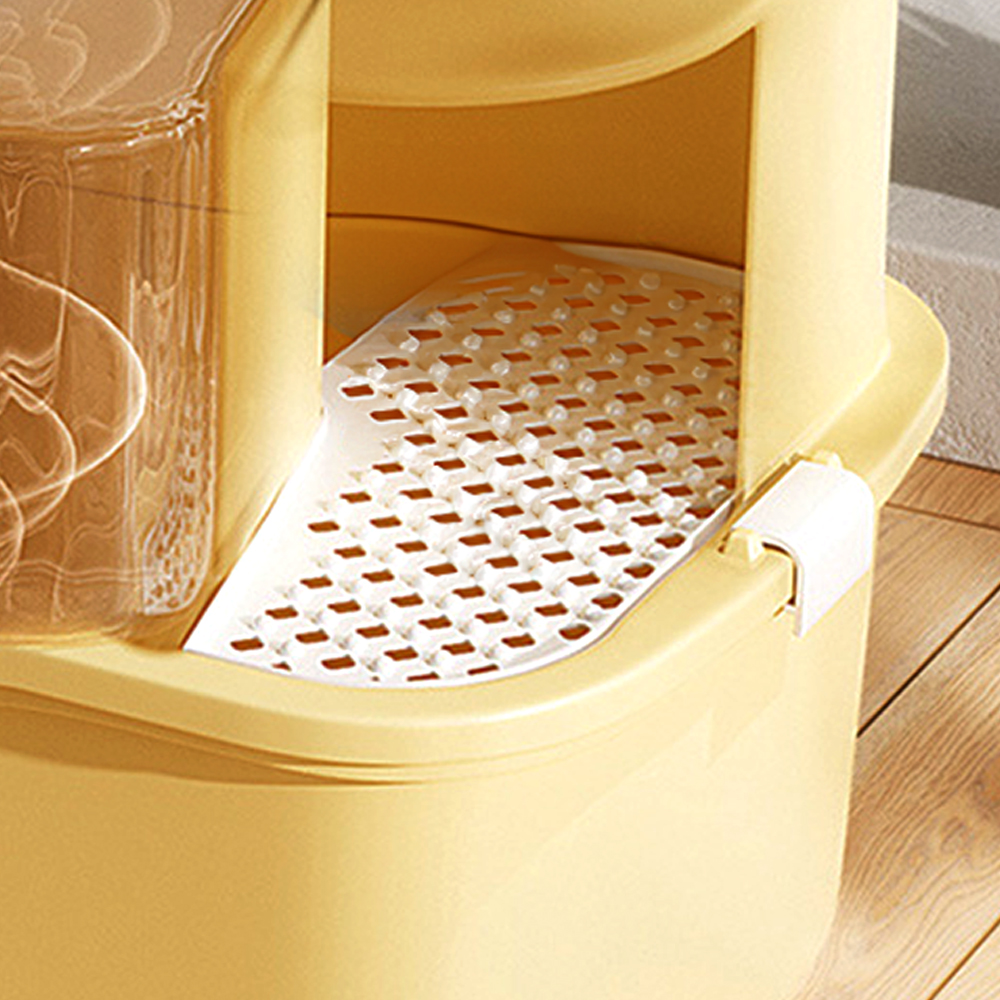 개과천선 레네티 고양이 화장실 후드형 모래삽 세트 특대형